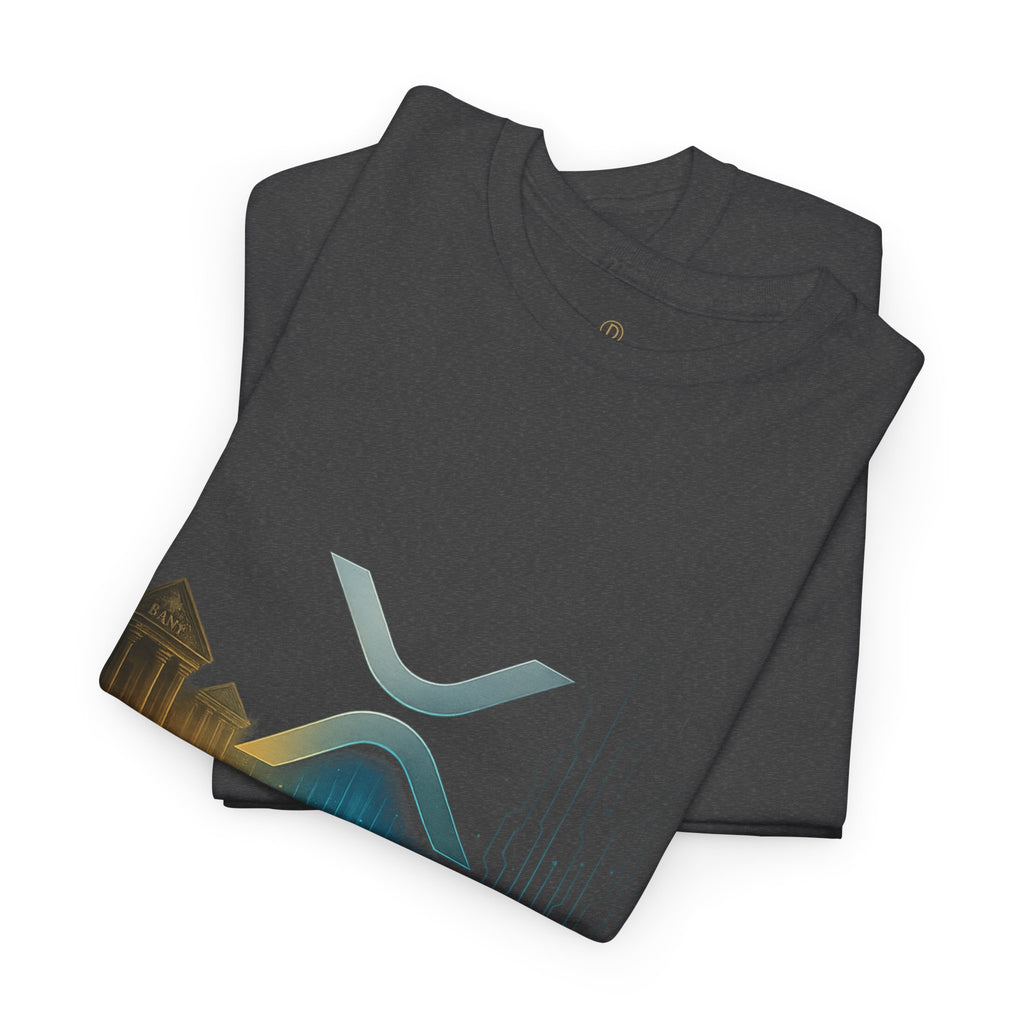 Ripple XRP Crypto Tee — 'The Bridge Asset' Logo T-Shirt