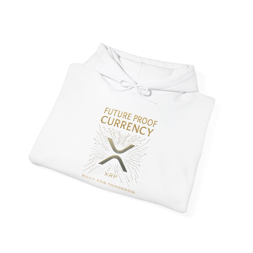 Future Proof Currency Hoodie – XRP Logo Crypto Sweatshirt