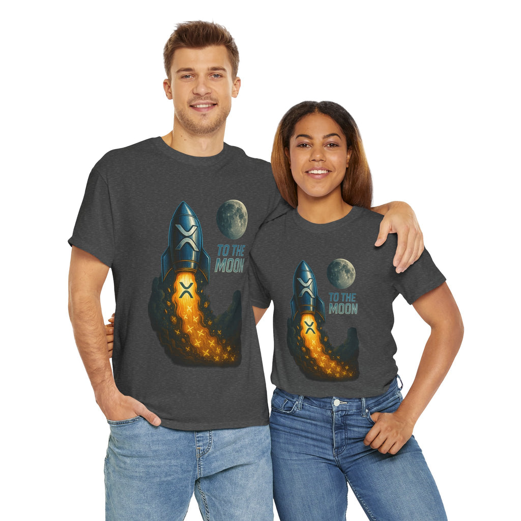 Rocket 'To the Moon' T-Shirt - Space Exploration Graphic Tee