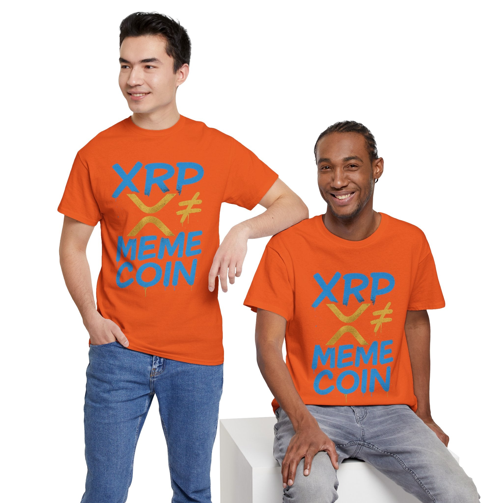 XRP ≠ Meme Coin T‑Shirt — Crypto Advocate Graphic Tee