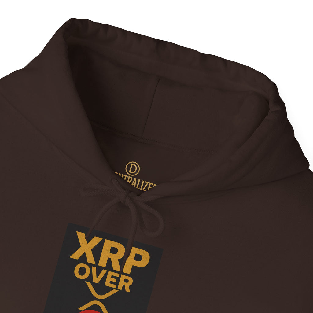XRP Over Swift Hoodie - "Choose Wisely" Crypto Advocacy Sweatshirt