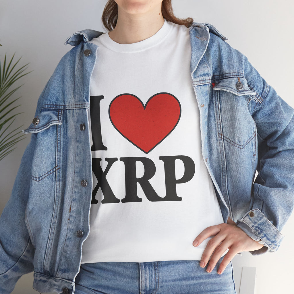 I  XRP T-Shirt — Crypto Enthusiast Ripple Tee