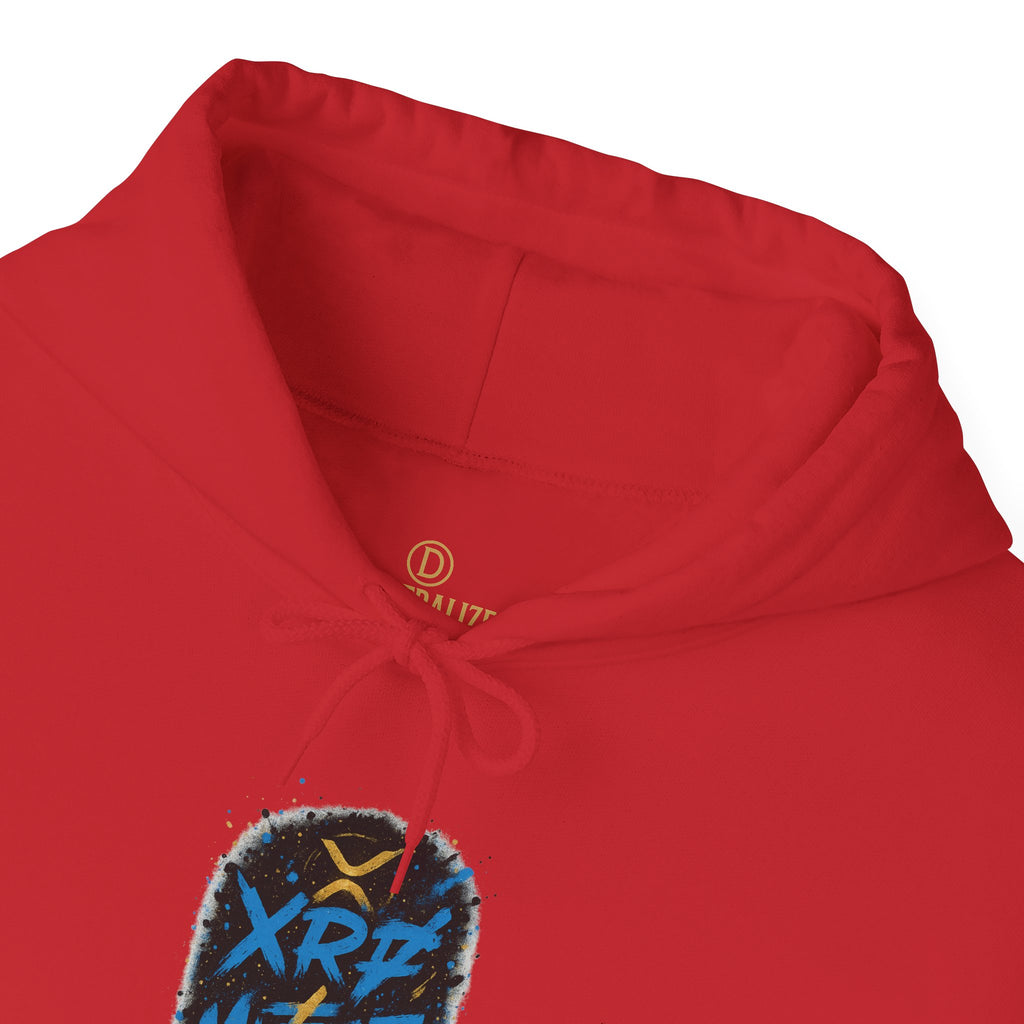 XRP Meme Coin Hoodie – Crypto Graffiti Logo Pullover
