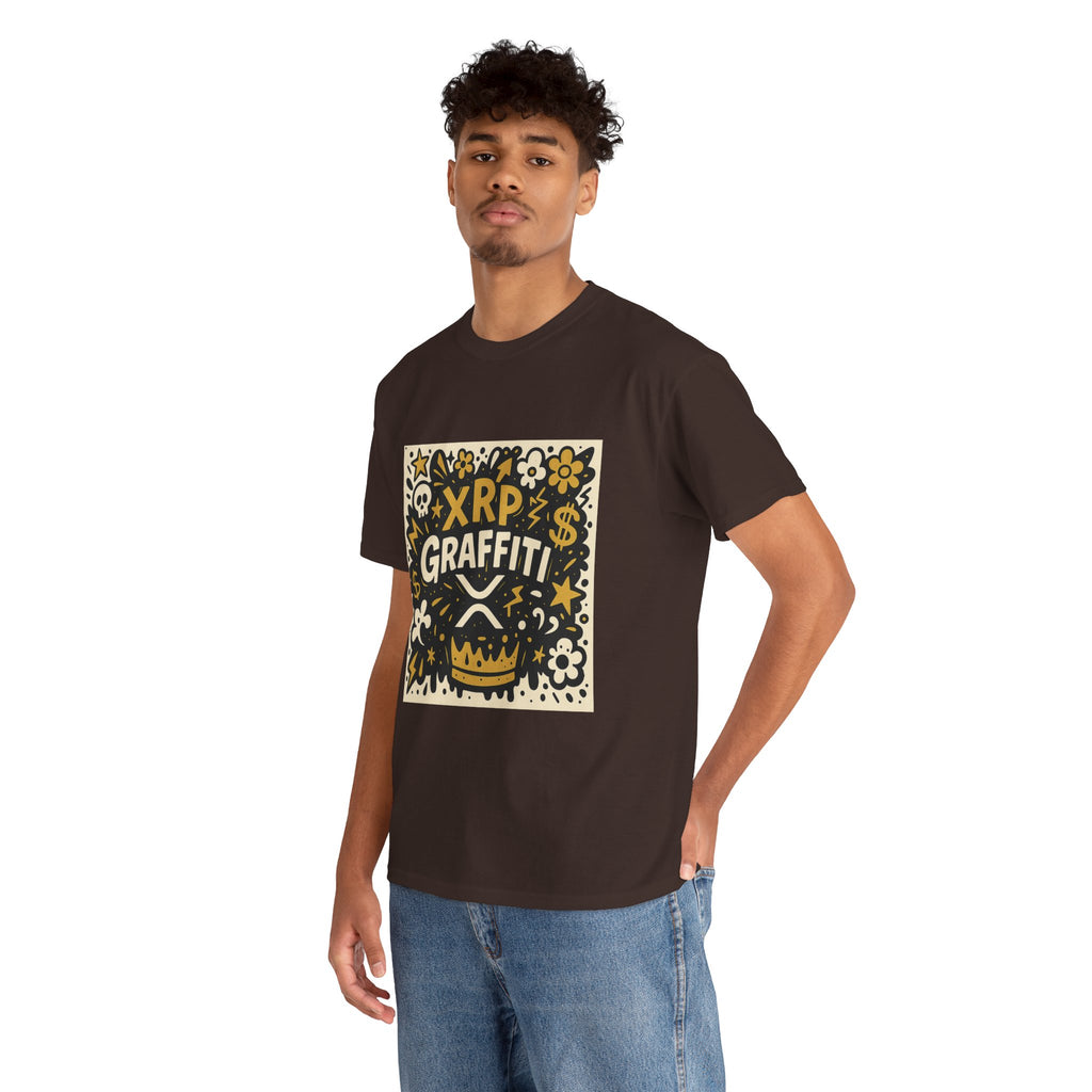 XRP Graffiti Tee — Crypto Street Art T-Shirt