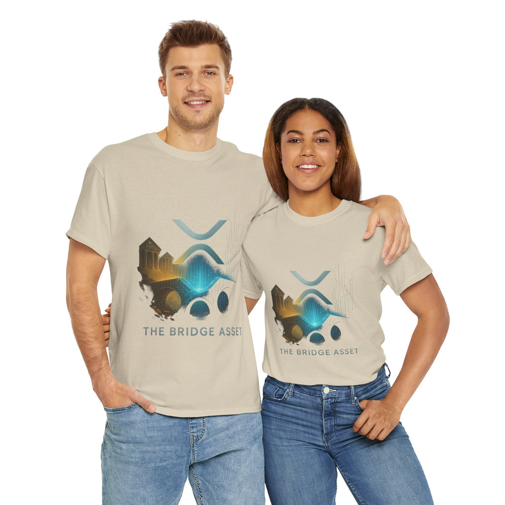 Ripple XRP Crypto Tee — 'The Bridge Asset' Logo T-Shirt