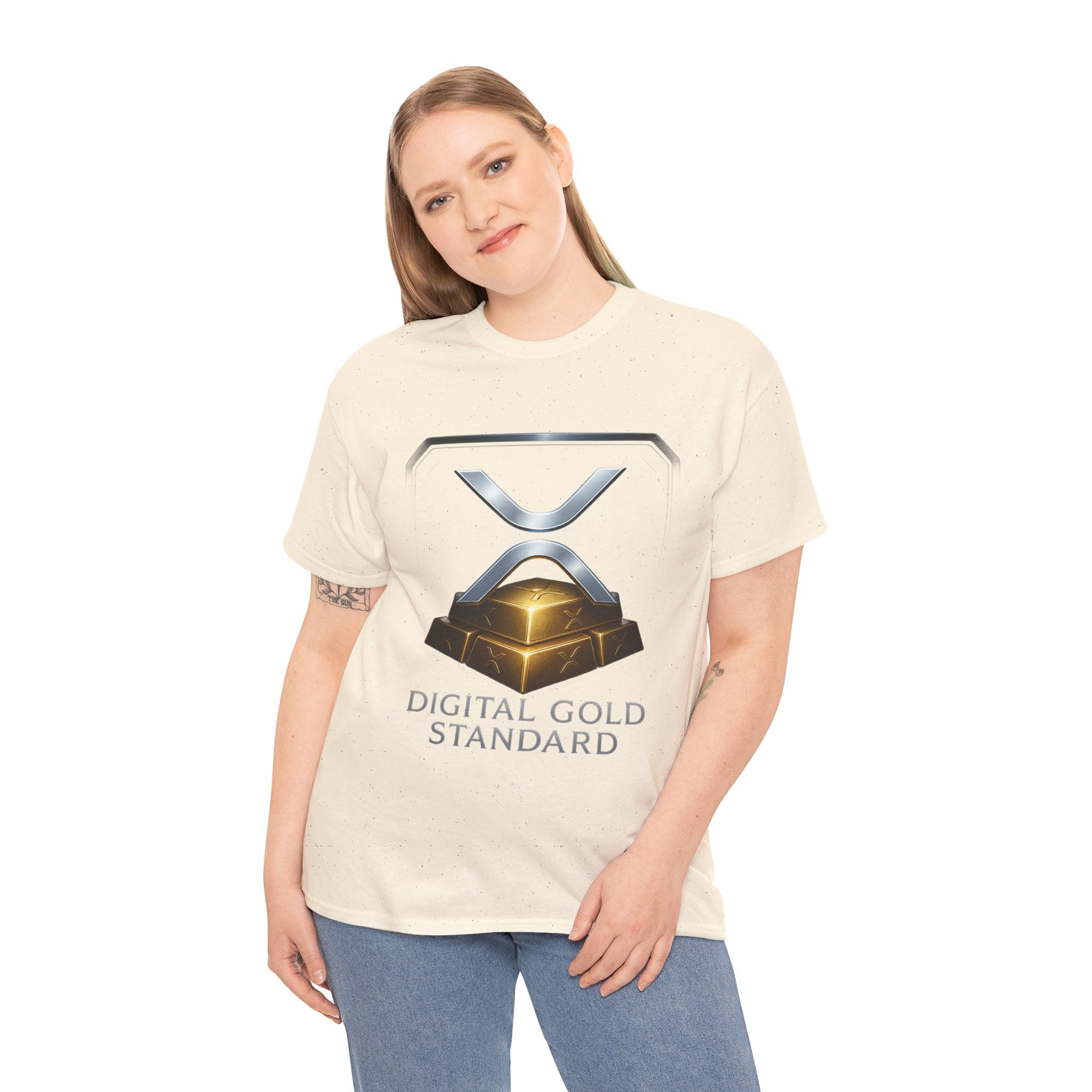 XRP 'Digital Gold Standard' Tee — Cryptocurrency Logo Shirt