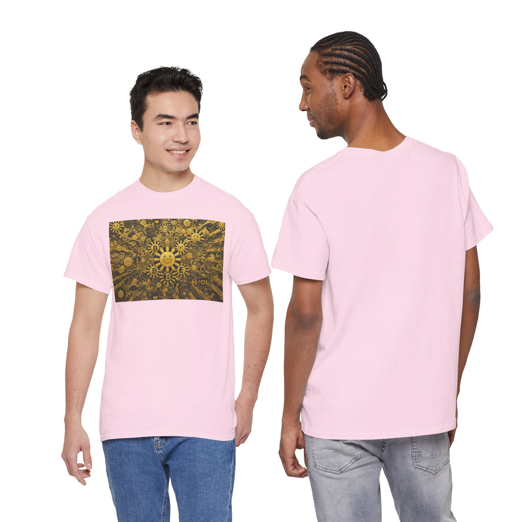Sunflower Burst T‑Shirt — Golden Sunflower Pattern Tee