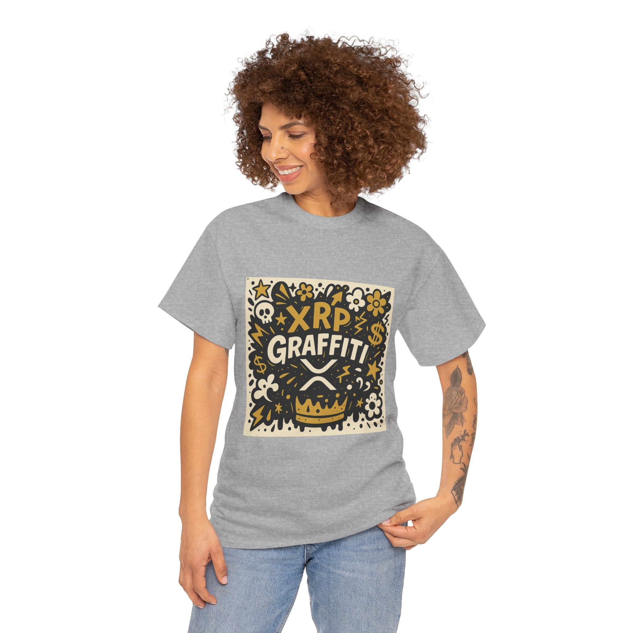 XRP Graffiti Tee — Crypto Street Art T-Shirt