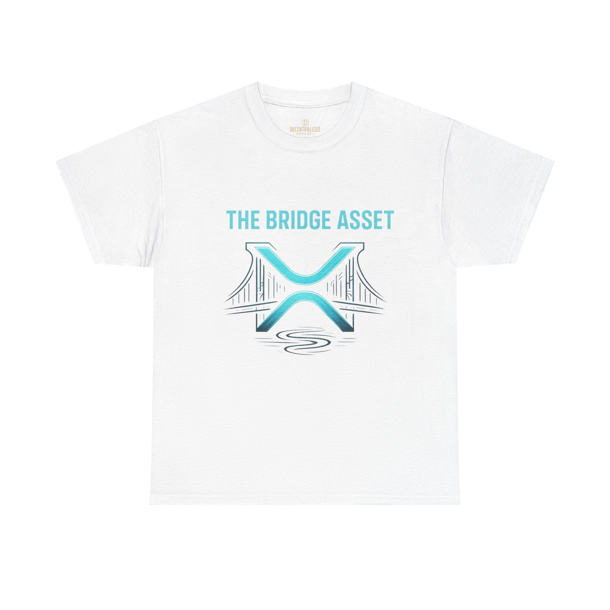 XRP 'The Bridge Asset' Graphic Tee — Crypto Ripple Logo Shirt