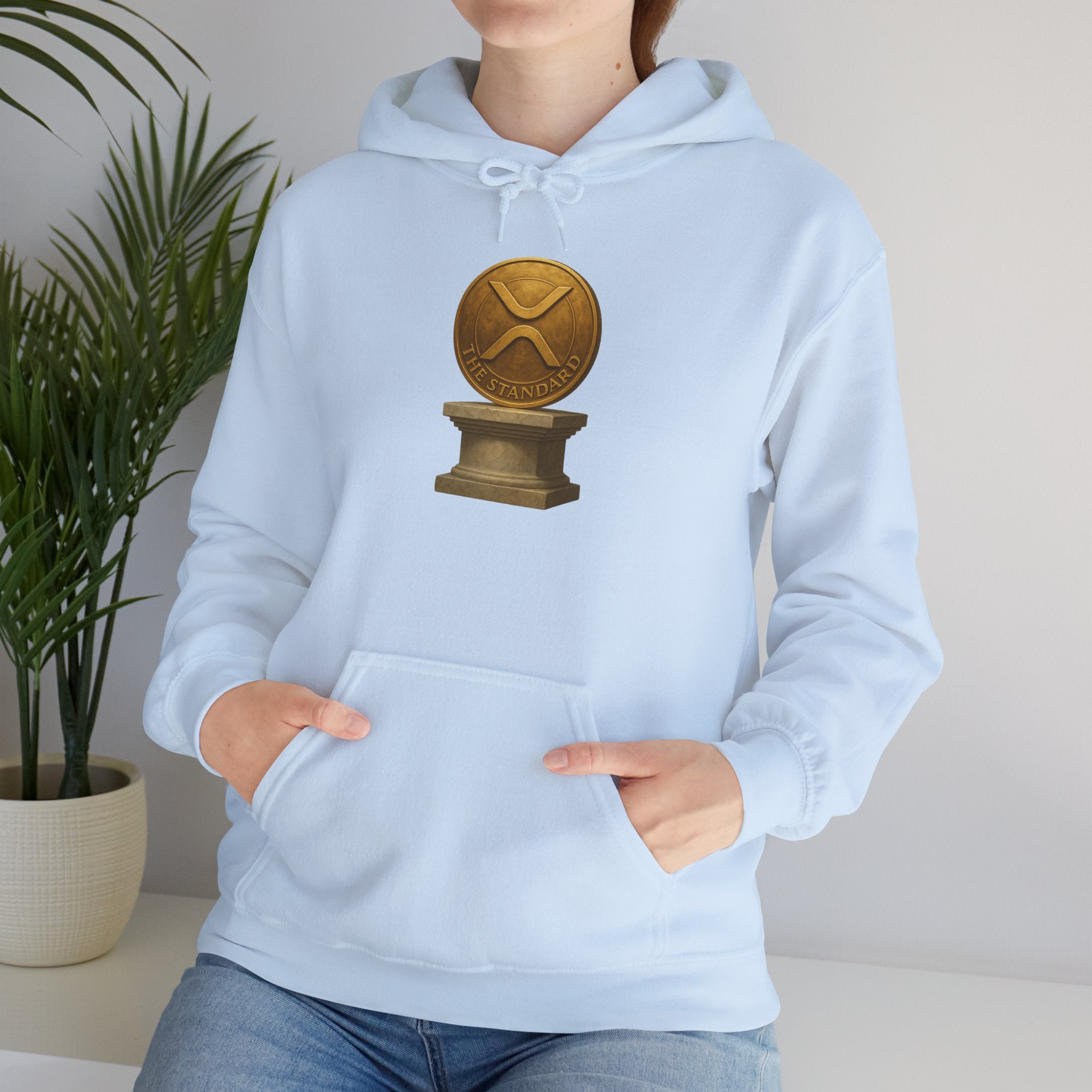Golden Trophy Hoodie – Vintage Award Emblem Pullover