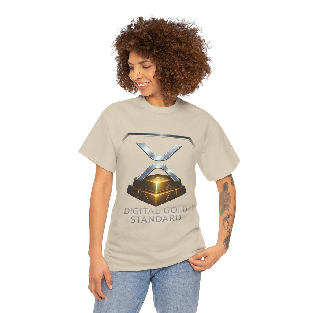 XRP 'Digital Gold Standard' Tee — Cryptocurrency Logo Shirt