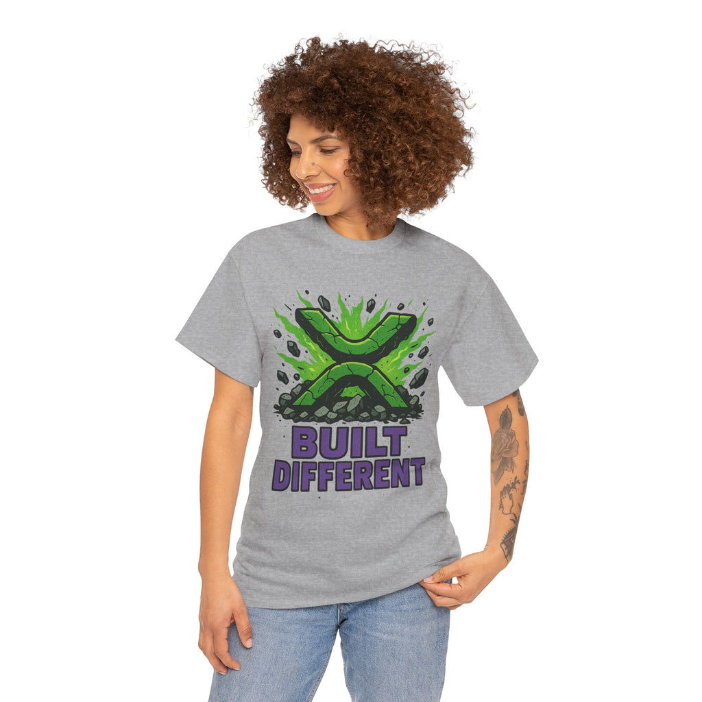 Built Different T-Shirt — Green Gamer Logo Tee