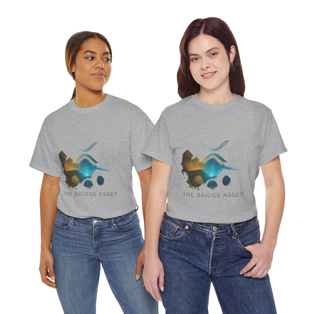 Ripple XRP Crypto Tee — 'The Bridge Asset' Logo T-Shirt