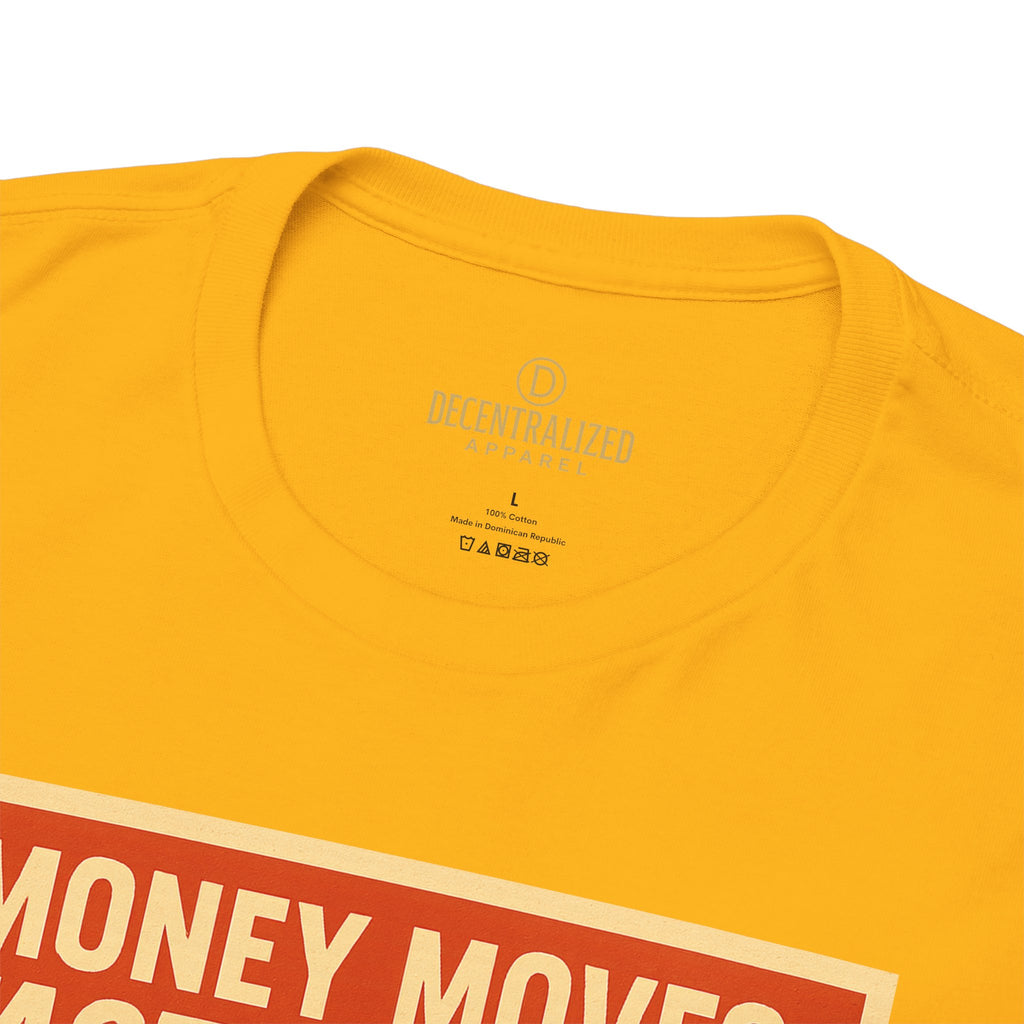 XRP 'Money Moves Faster Now' Racing Tee — Crypto Enthusiast T-Shirt