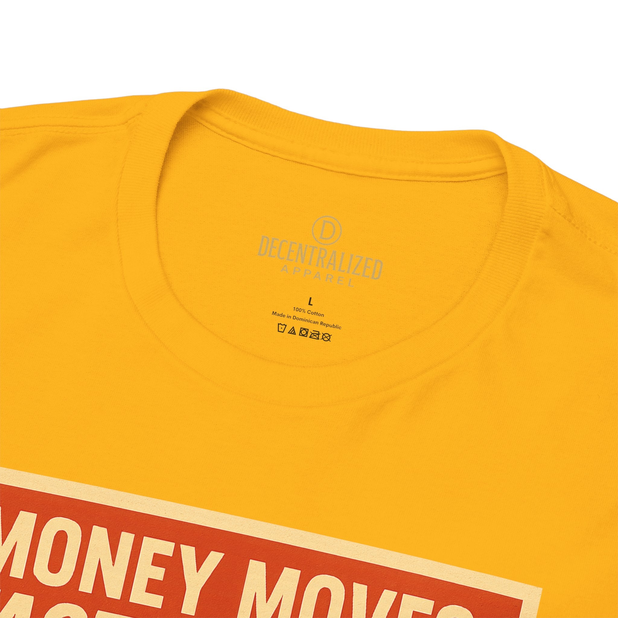 XRP 'Money Moves Faster Now' Racing Tee — Crypto Enthusiast T-Shirt