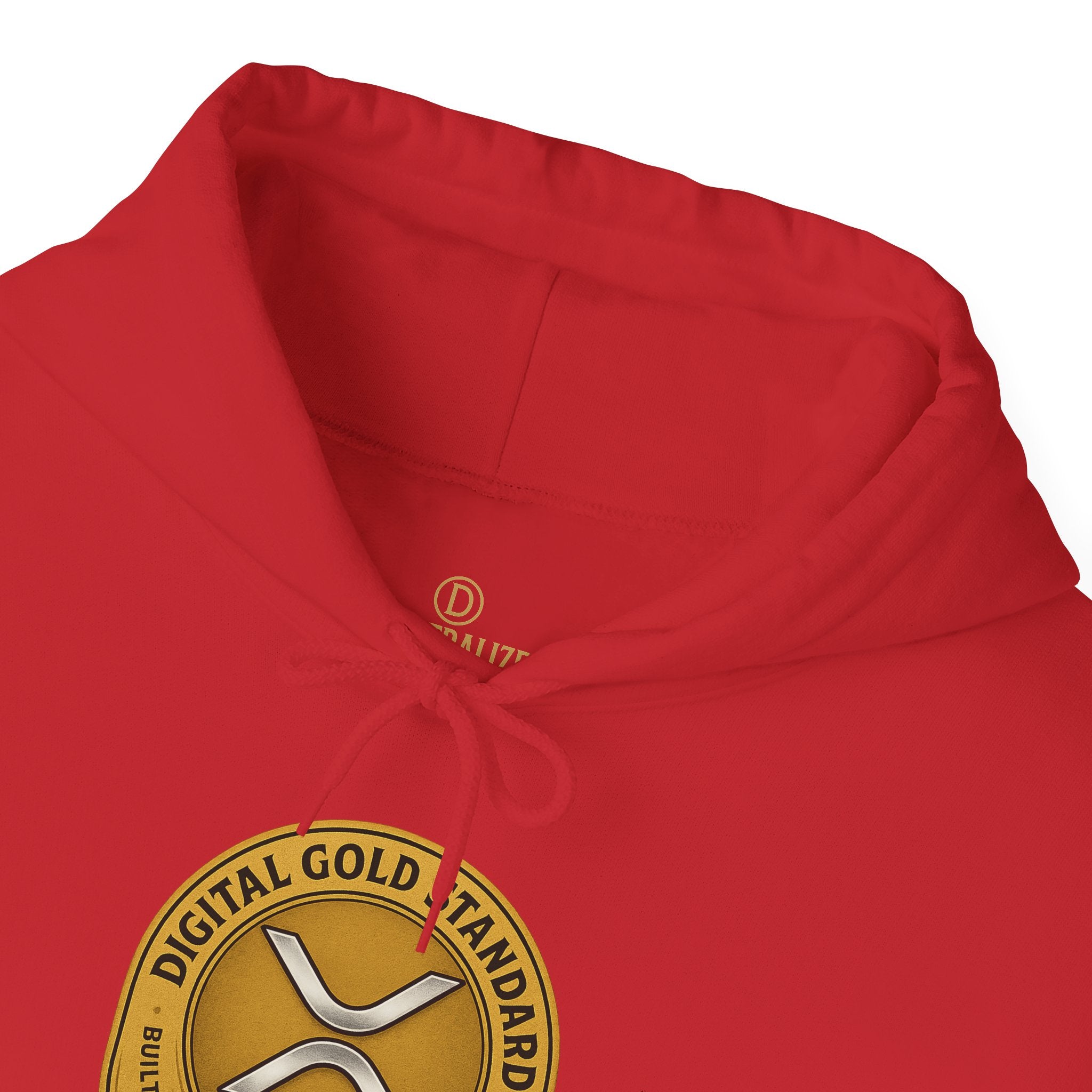 Crypto Coin Logo Hoodie — Digital Gold Standard XRP Emblem