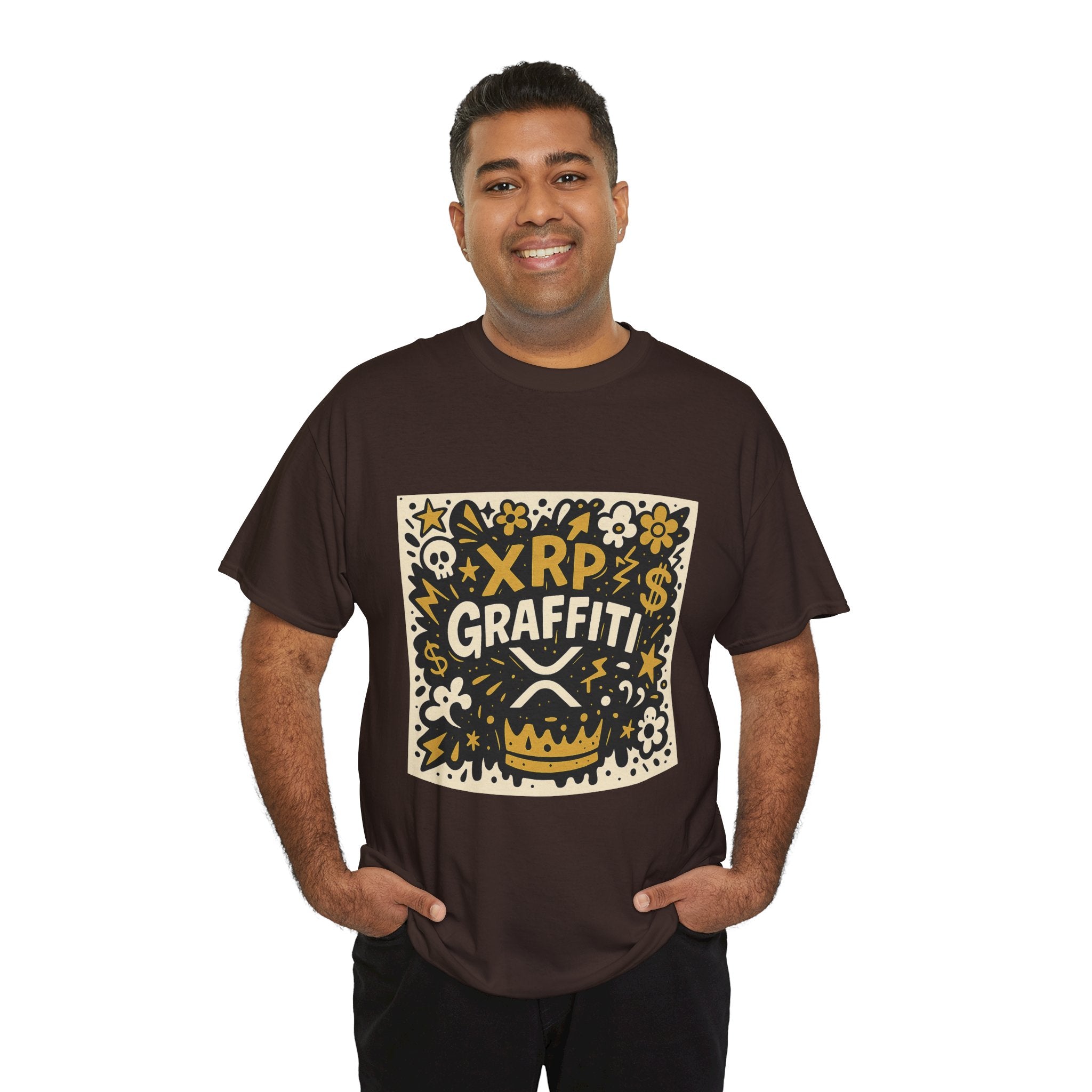 XRP Graffiti Tee — Crypto Street Art T-Shirt