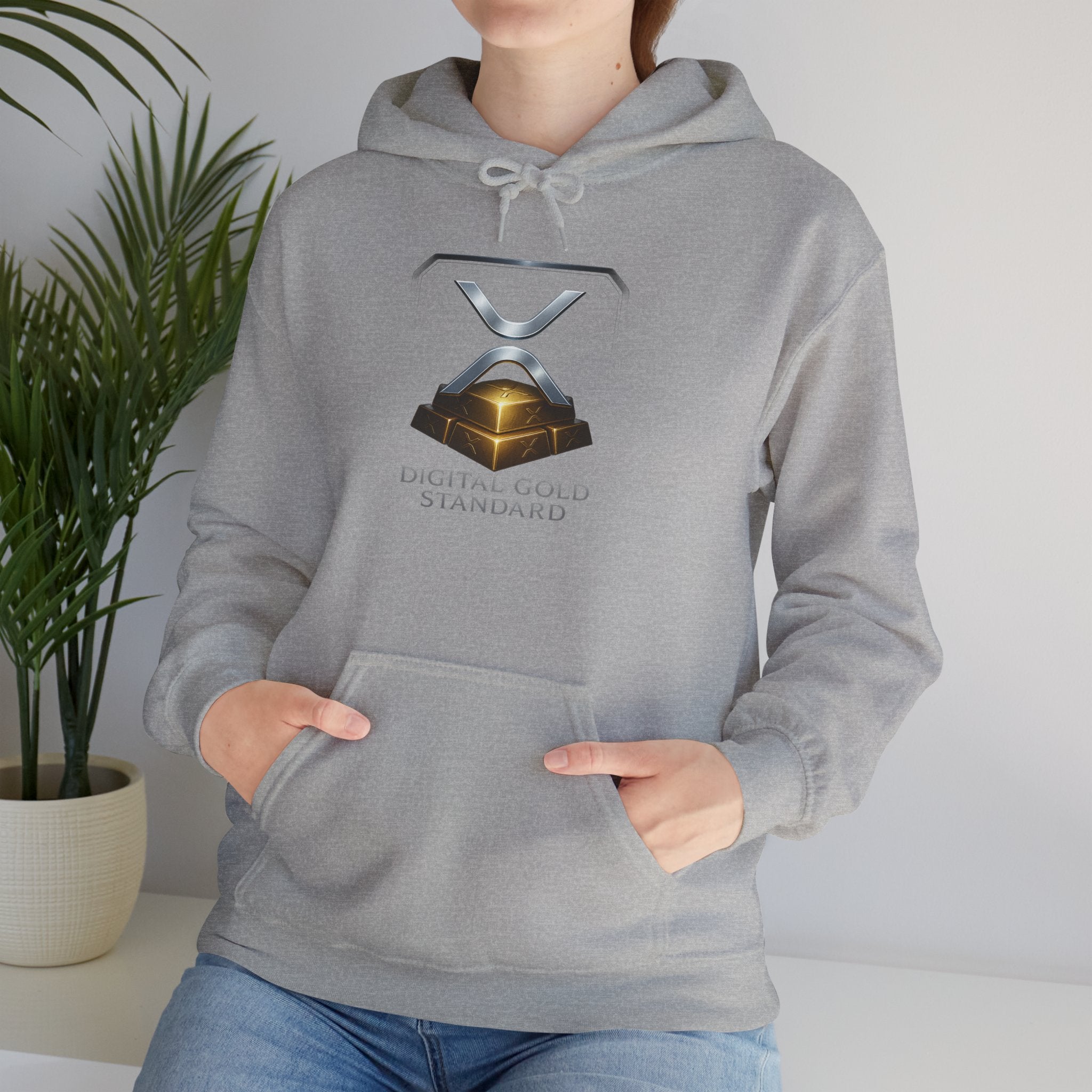 Digital Gold Standard Hoodie — Cryptocurrency Mining Logo Pullover