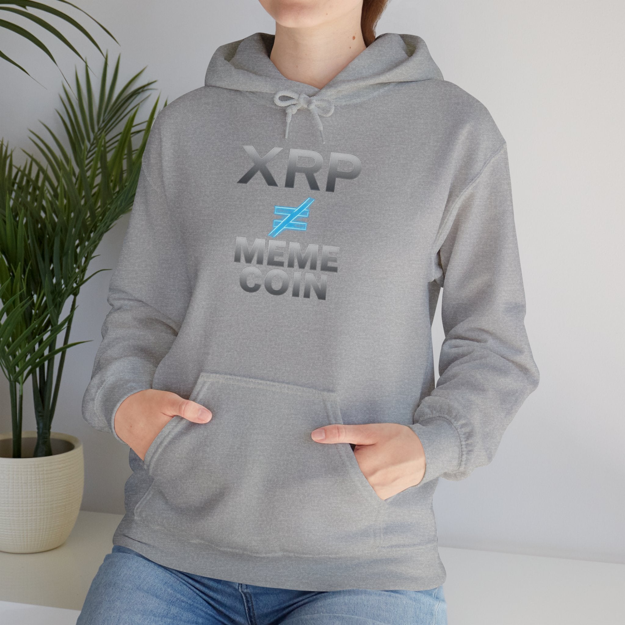 XRP Meme Coin Hoodie — Crypto Logo Pullover for Traders & Enthusiasts
