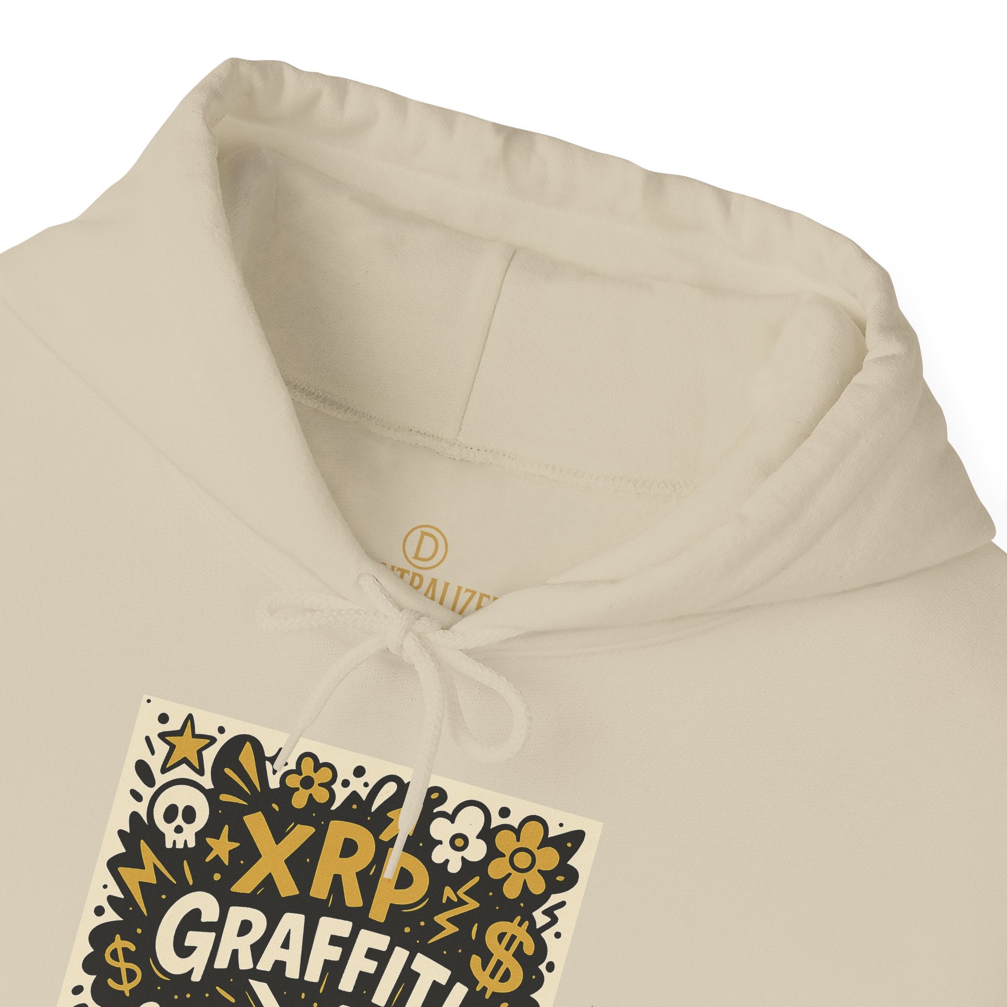 XRP Graffiti Hoodie – Street Art Crypto Sweatshirt