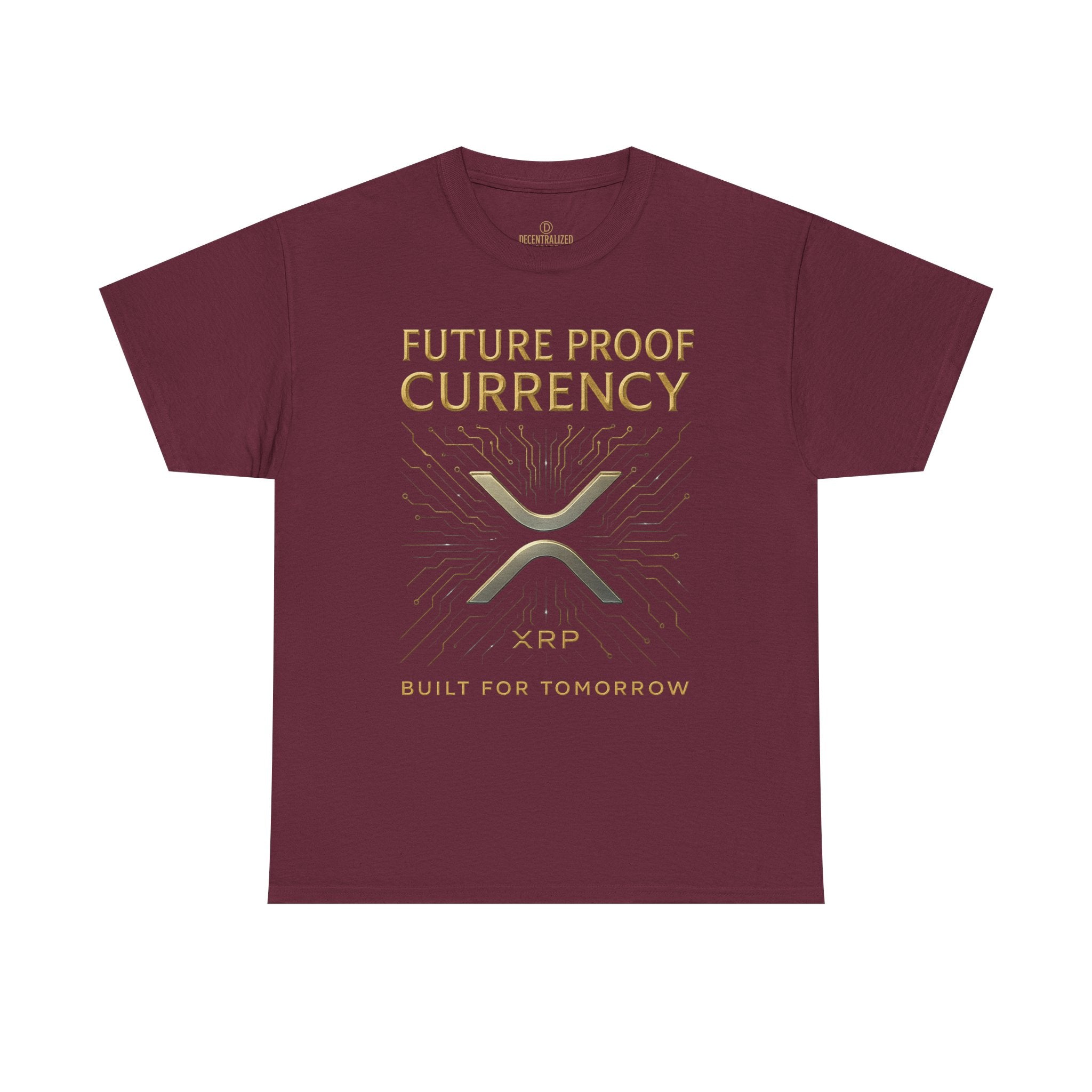 XRP 'Future Proof Currency' T-Shirt – Crypto Investor Tee