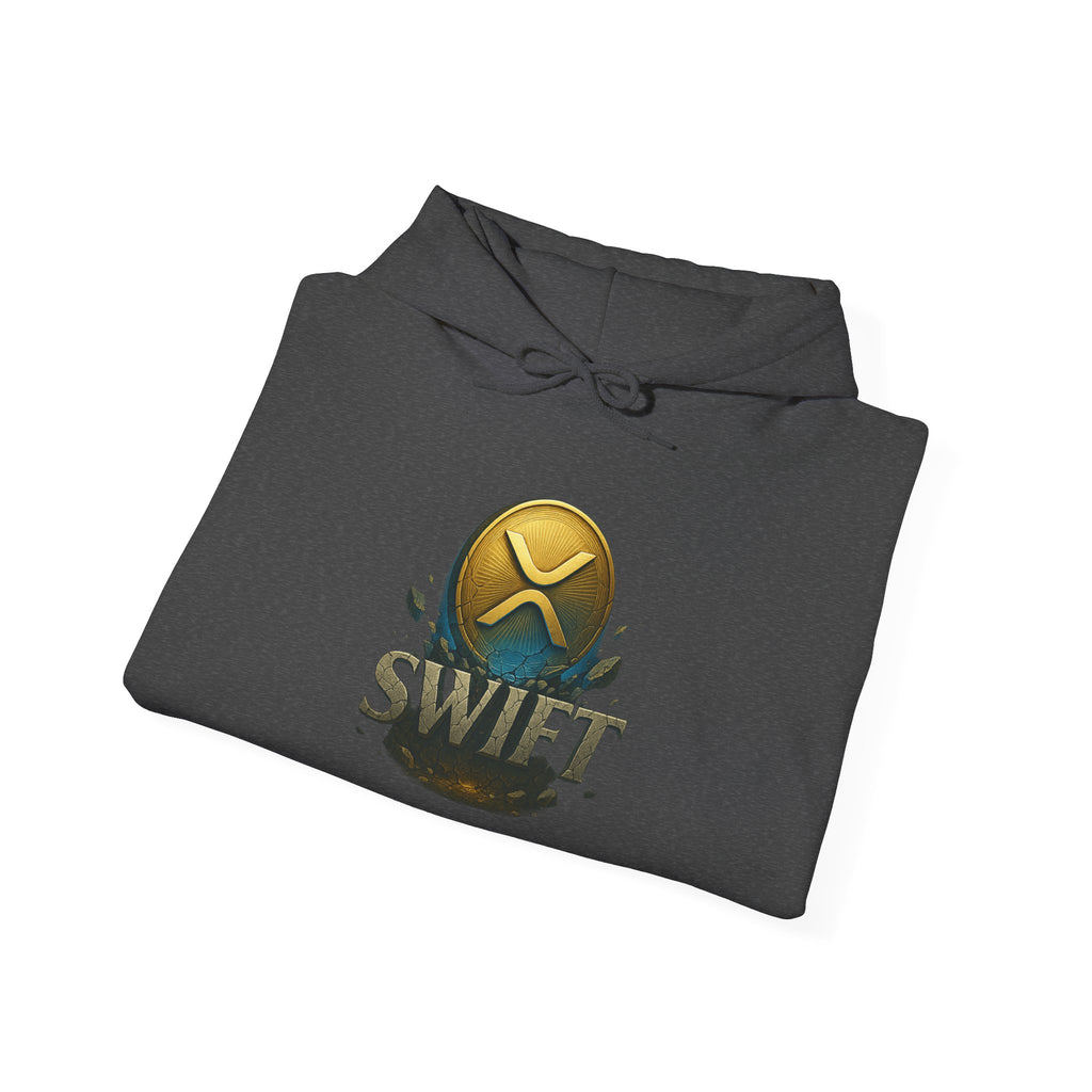 XRP Swell Hoodie — Crypto Ripple Logo Pullover