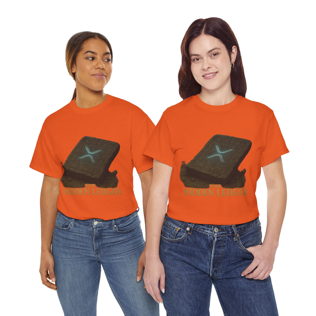 T-Shirt — "The Hidden Ledger" Crypto XRP Wallet Graphic Tee