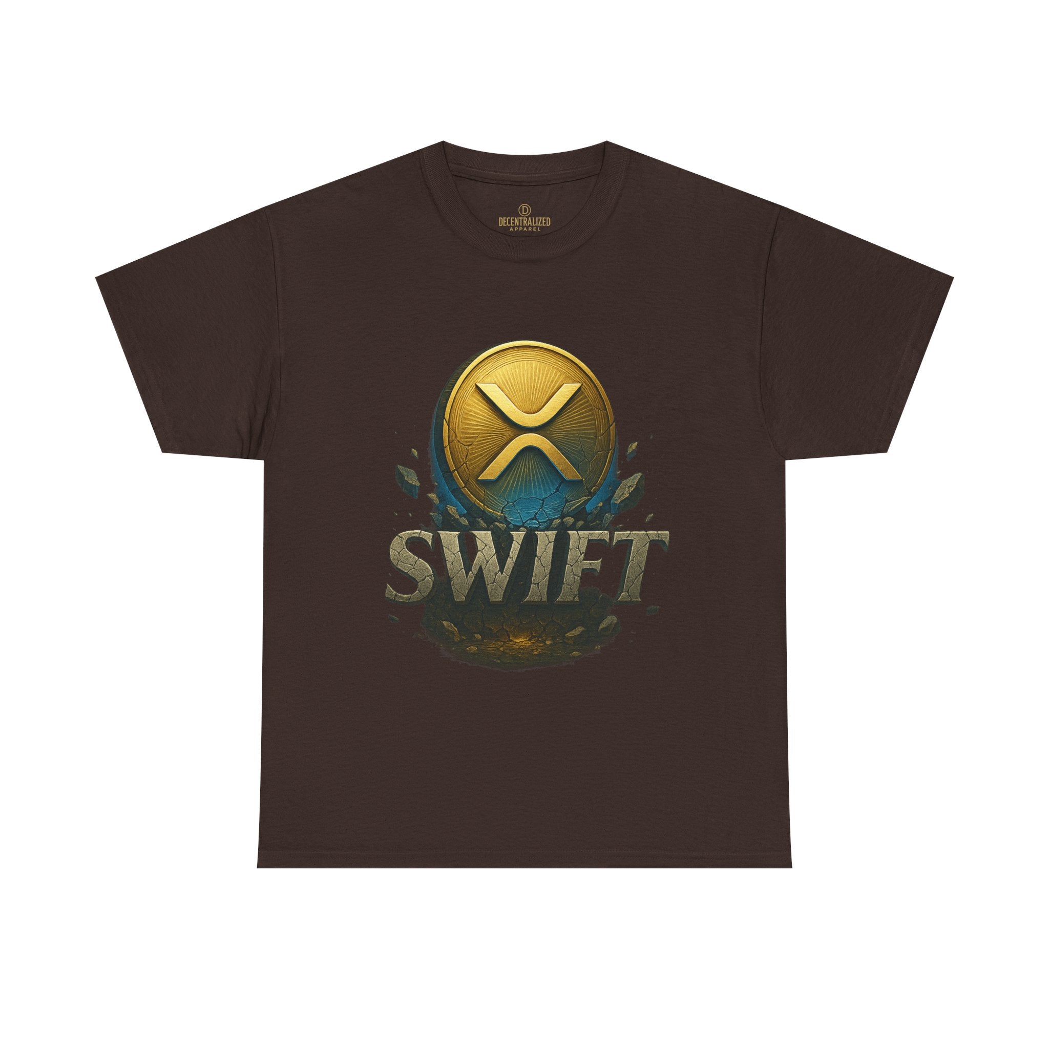 XRP Swift Cryptocurrency T‑Shirt — Ripple Coin Logo Graphic Tee