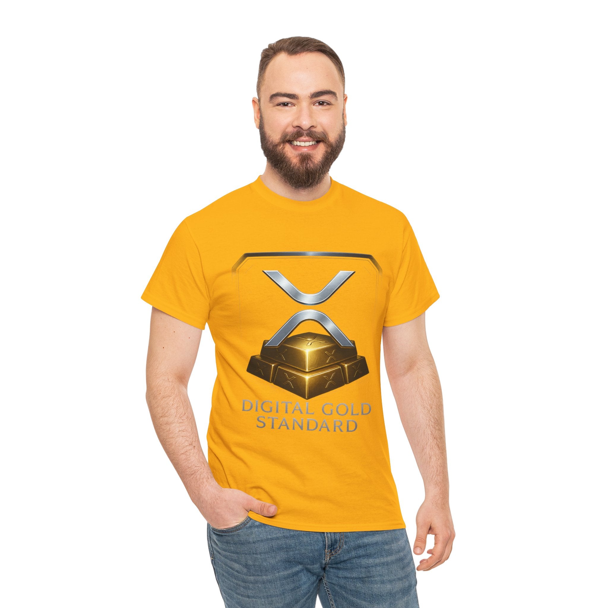 XRP 'Digital Gold Standard' Tee — Cryptocurrency Logo Shirt