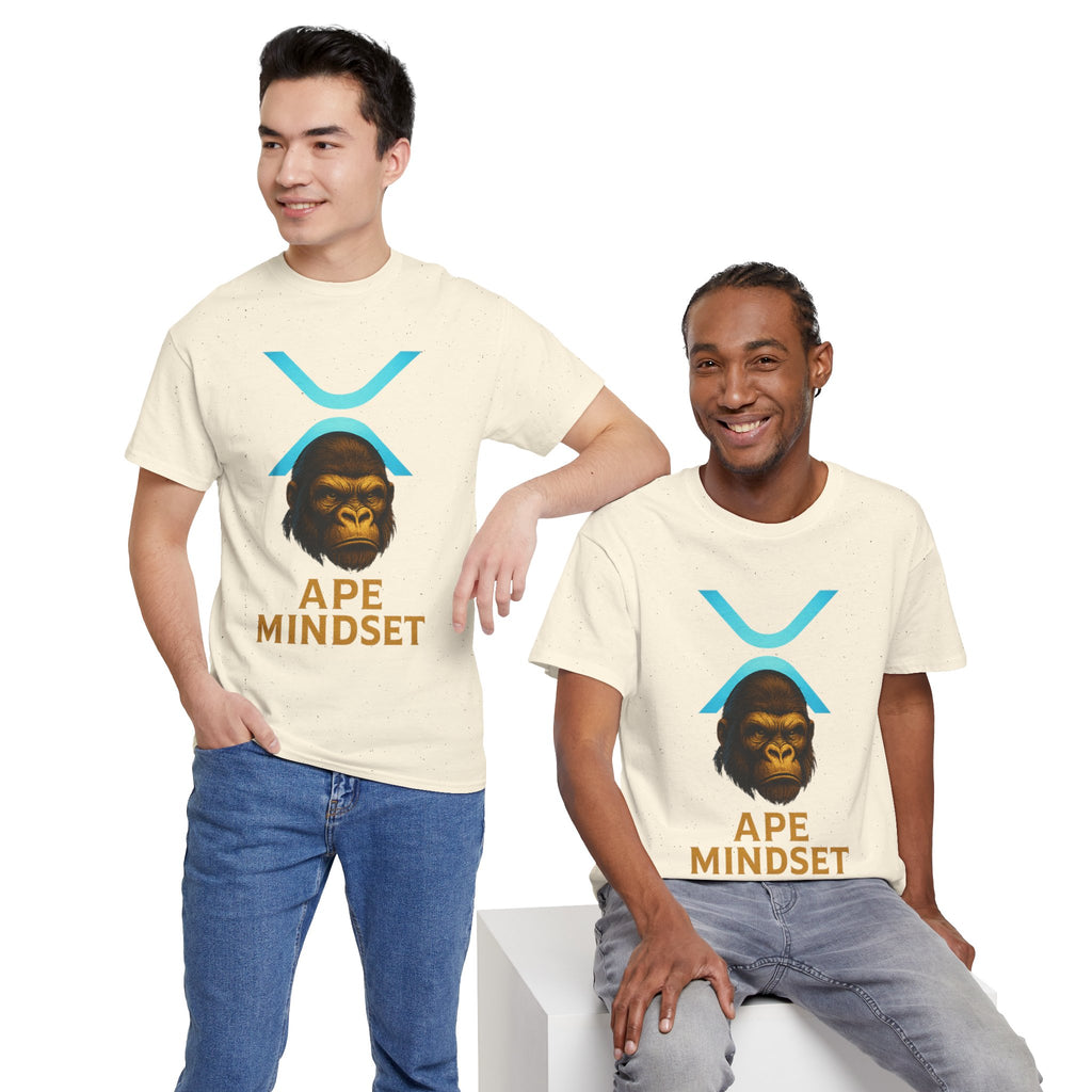 Ape Mindset T-Shirt — Crypto XRP Ape Graphic Tee