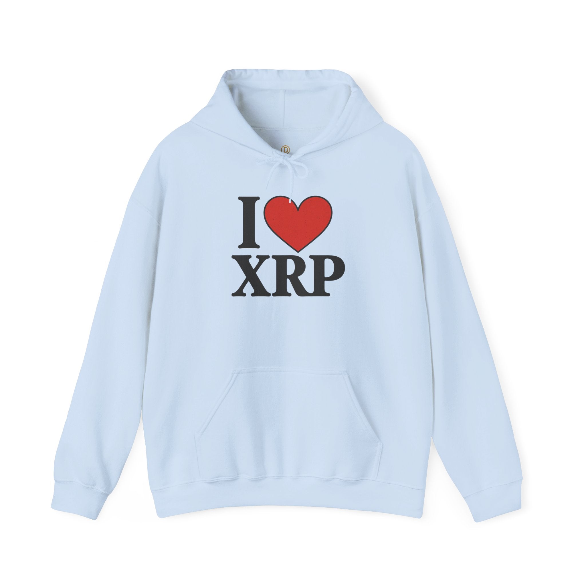 I  XRP Hoodie — Crypto Enthusiast Ripple Sweatshirt