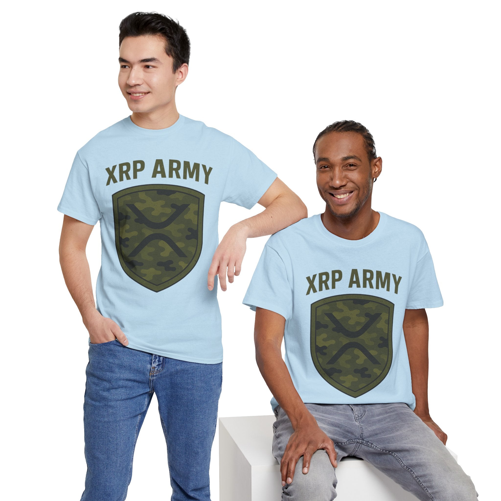 XRP Army Camo Shield T-Shirt