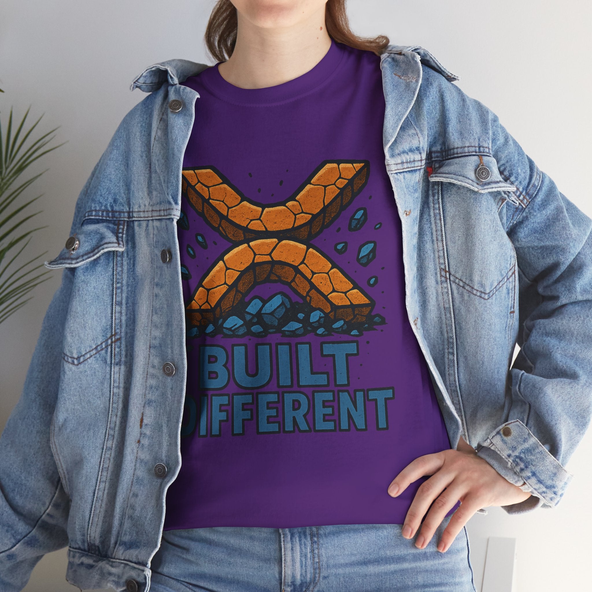 Built Different T-Shirt — Rugged Crypto X Design Tee