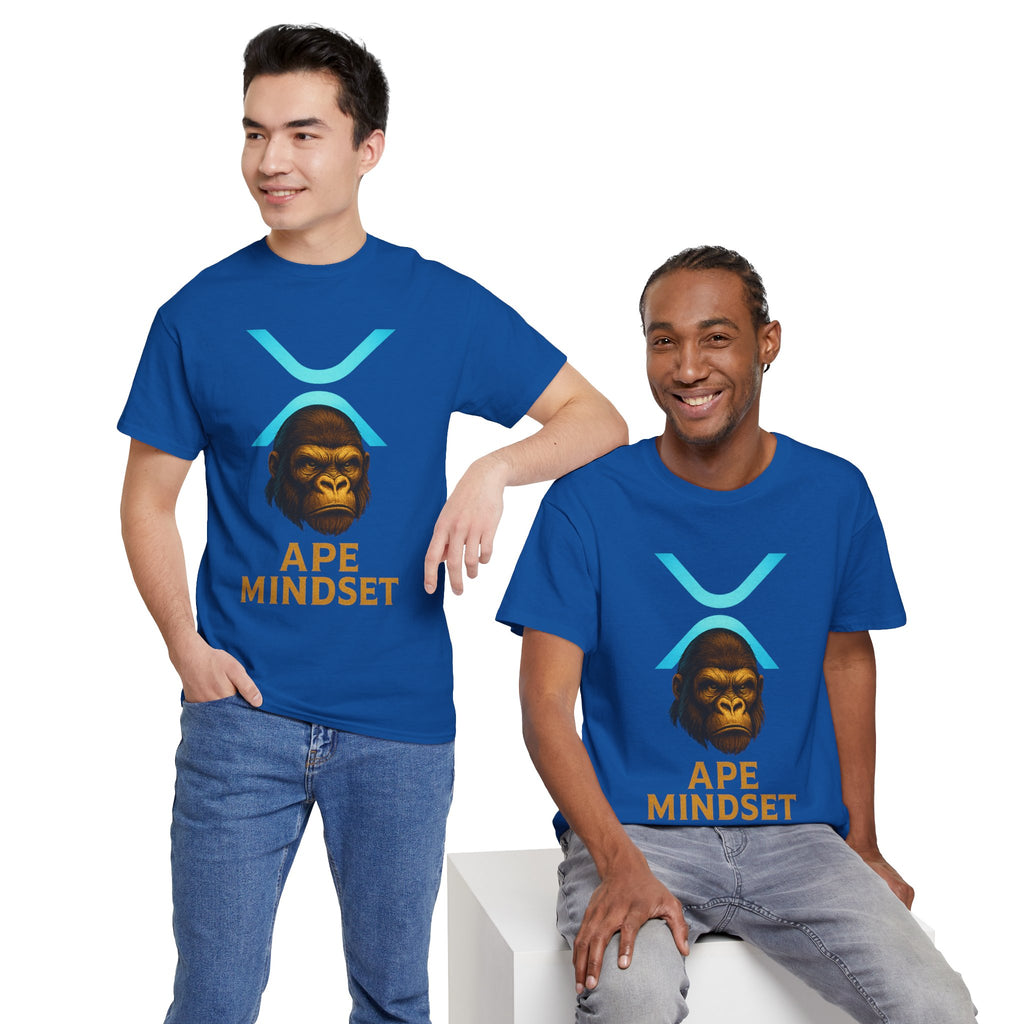 Ape Mindset T-Shirt — Crypto XRP Ape Graphic Tee