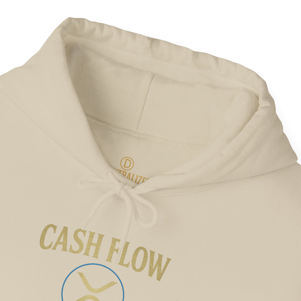 Cash Flow Division Hoodie — Minimalist Finance Logo Pullover