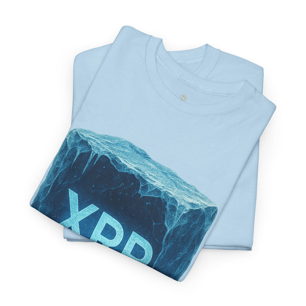 XRP Ice Block Tee — Crypto Ripple Logo T-Shirt