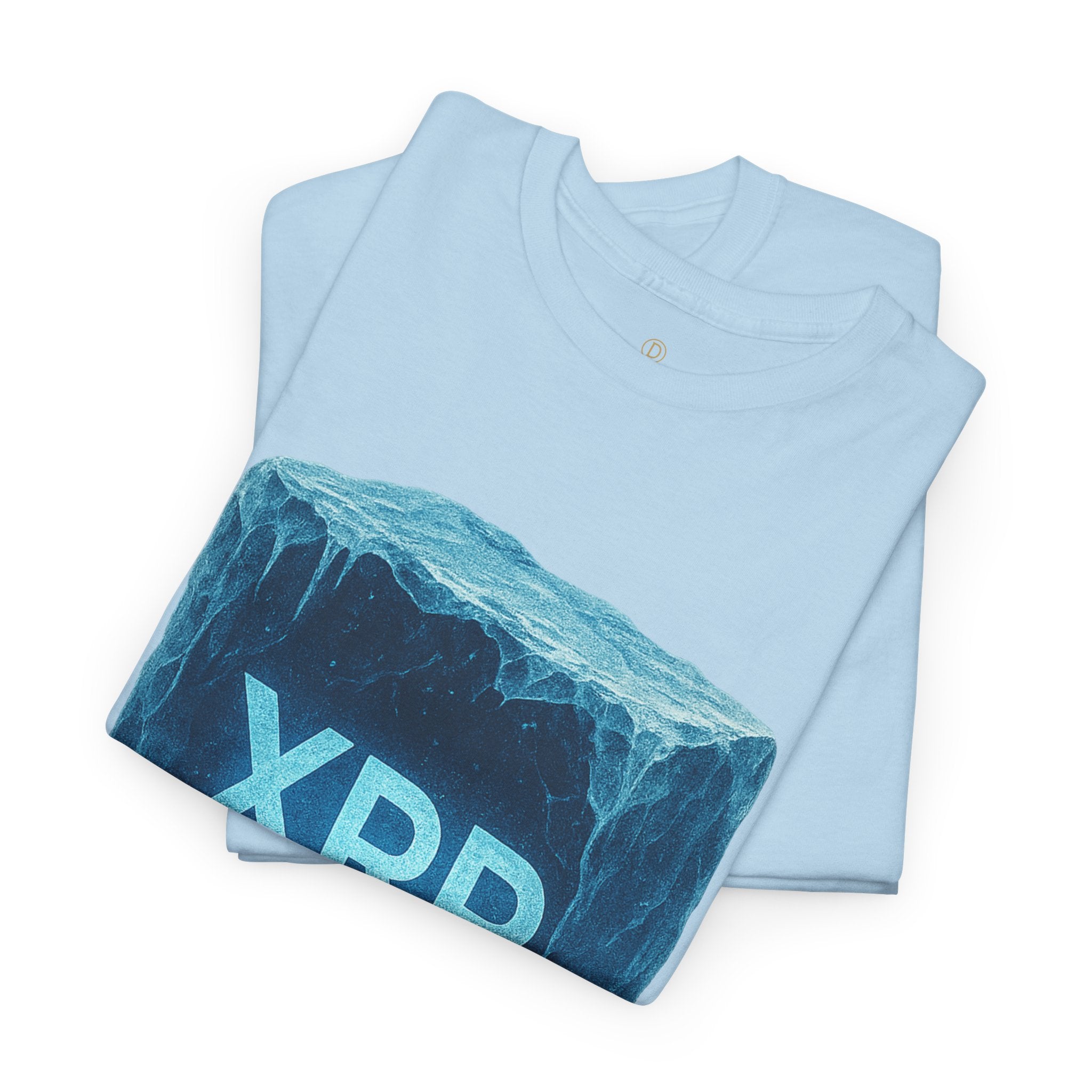 XRP Ice Block Tee — Crypto Ripple Logo T-Shirt