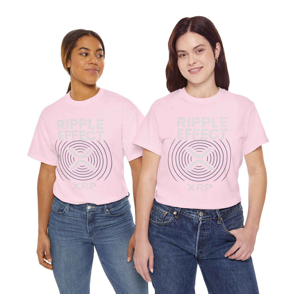 Ripple Effect XRP Tee — Minimal Cryptocurrency Logo T-Shirt