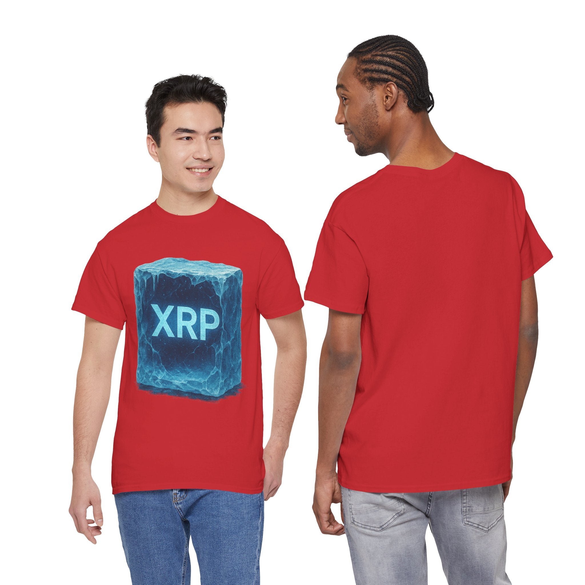 XRP Ice Block Tee — Crypto Ripple Logo T-Shirt