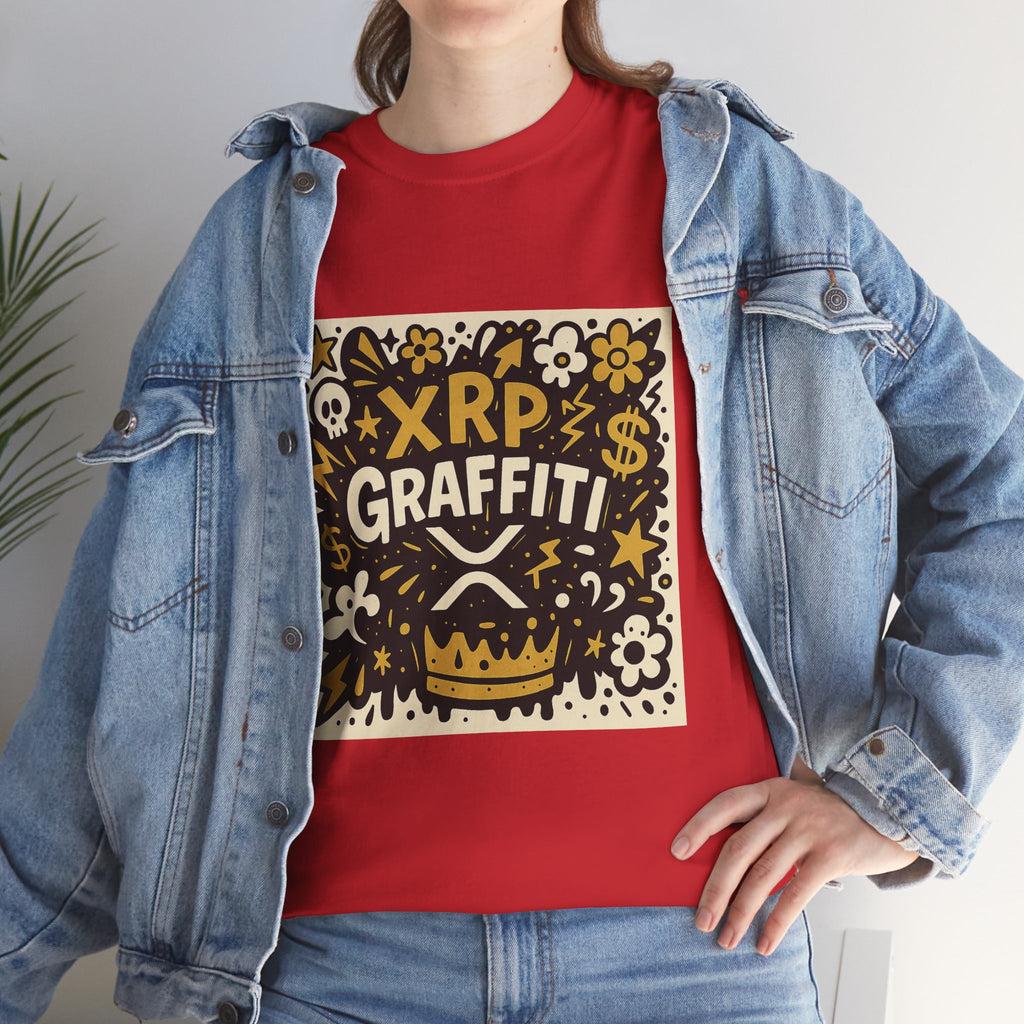 XRP Graffiti Tee — Crypto Street Art T-Shirt
