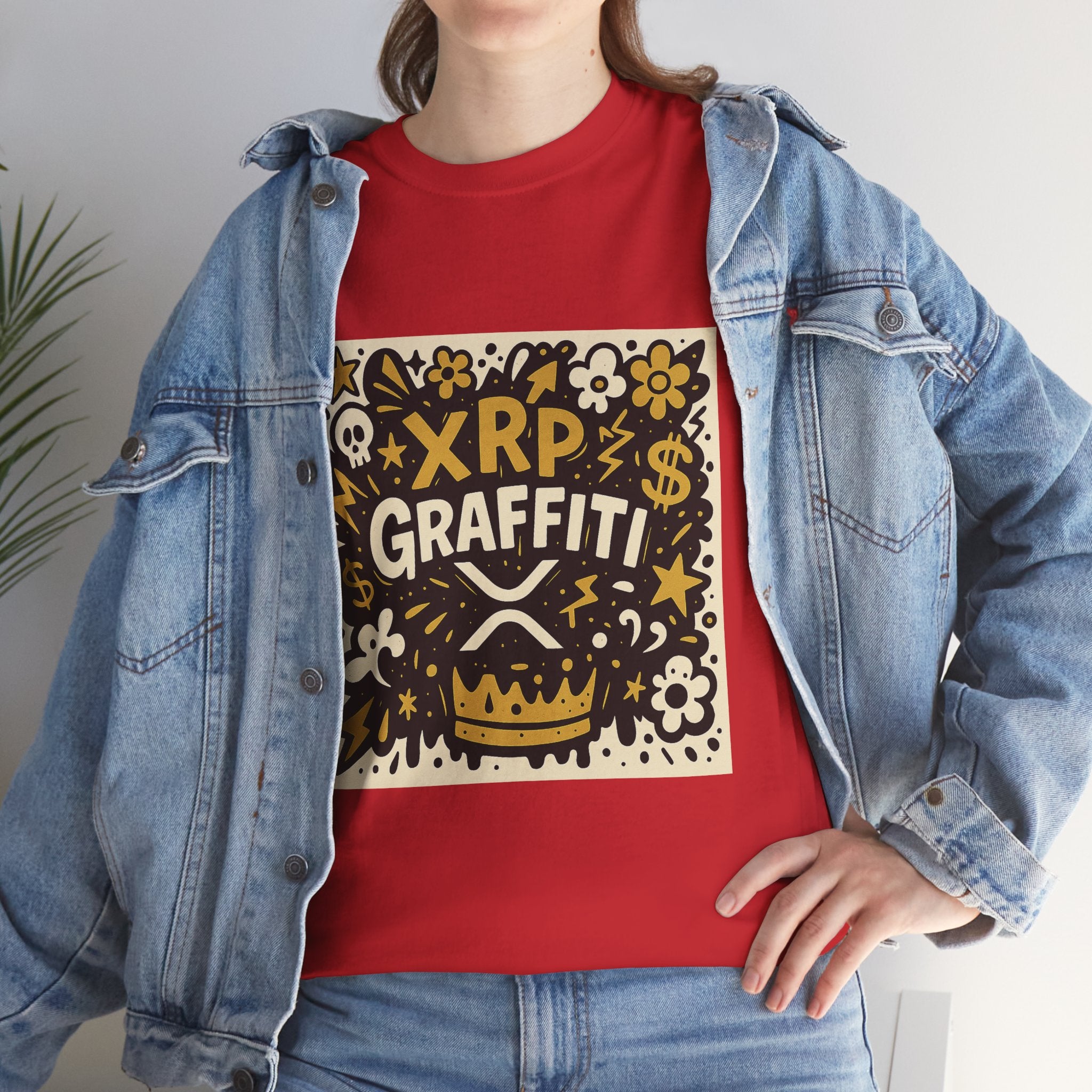 XRP Graffiti Tee — Crypto Street Art T-Shirt
