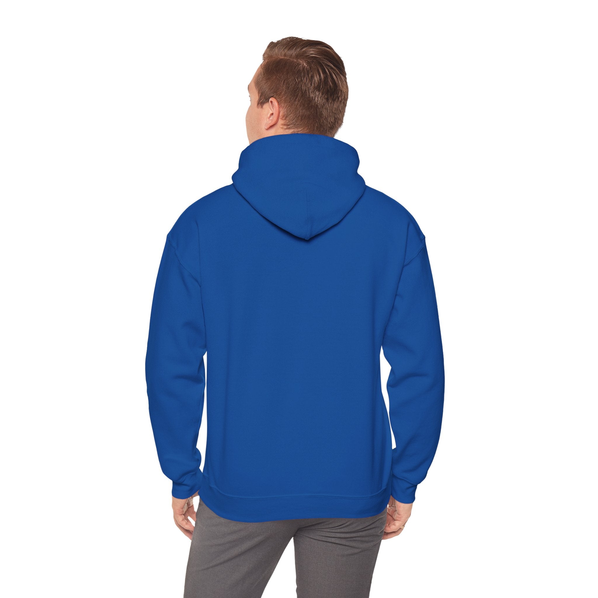 Liquidity King Hoodie — Blue Crown Logo Pullover