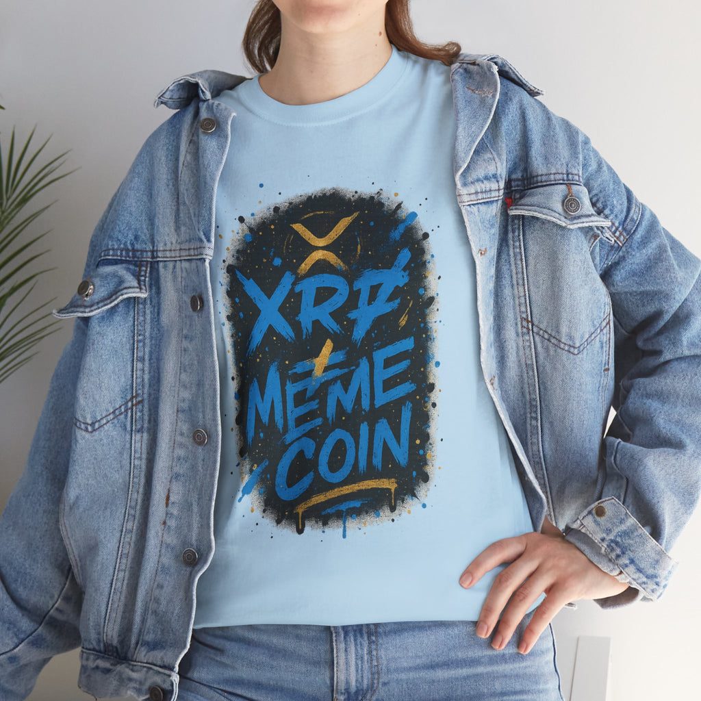 XRP Meme Coin Graphic Tee — Crypto Streetwear T-Shirt