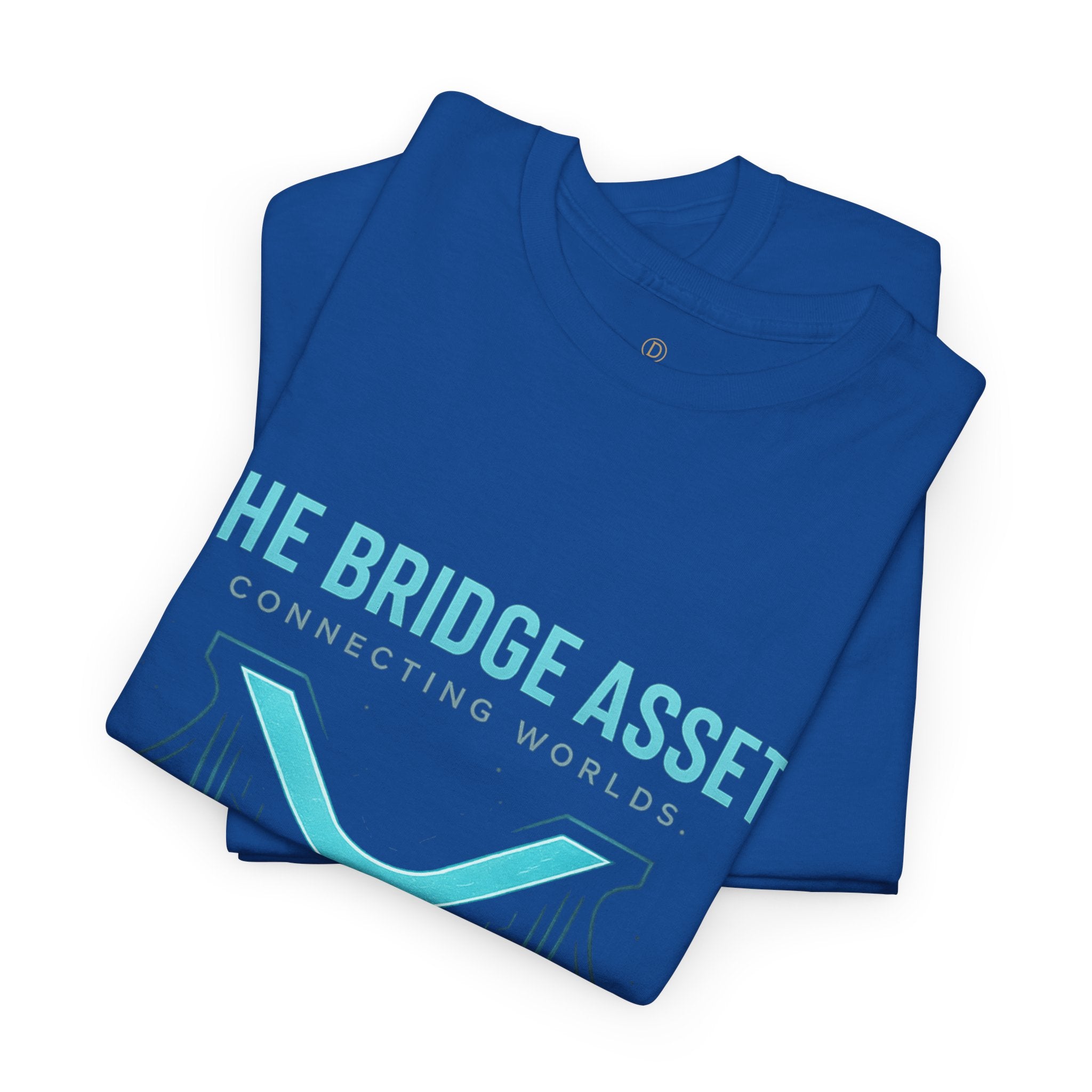The Bridge Asset Tee – 'Connecting Worlds' Crypto Ripple X Logo T-Shirt