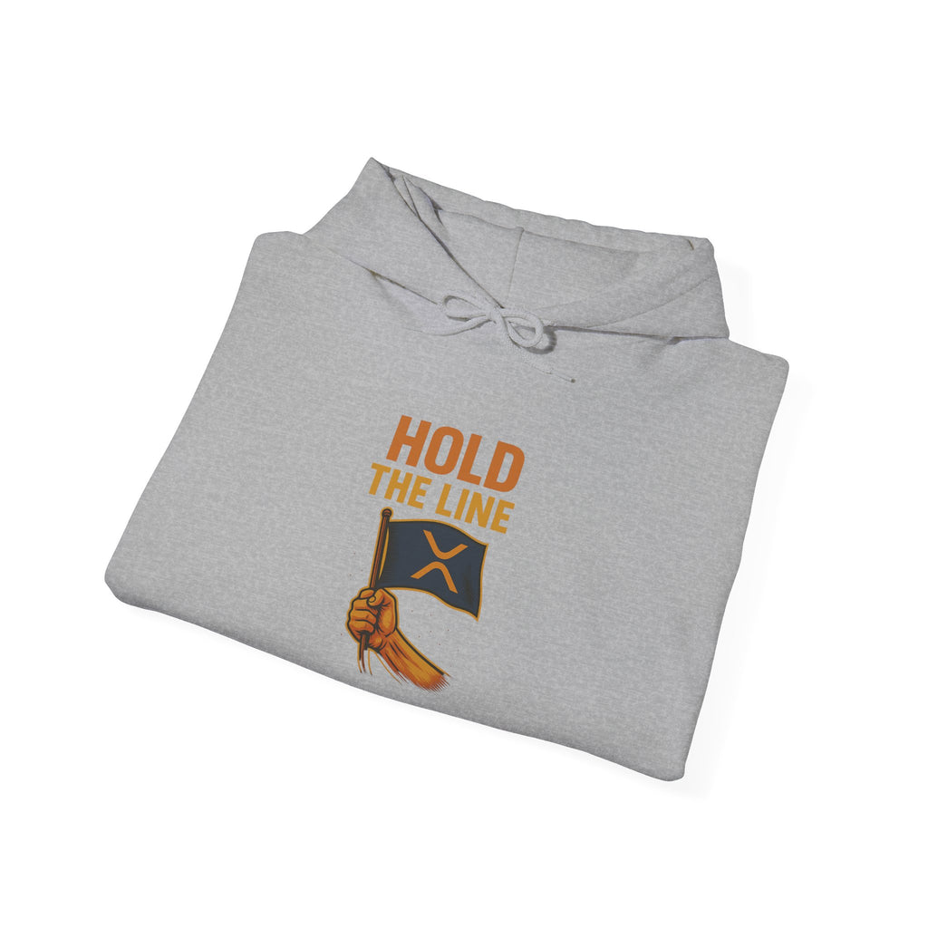 Hold The Line Hoodie — Flag & Fist Graphic Pullover