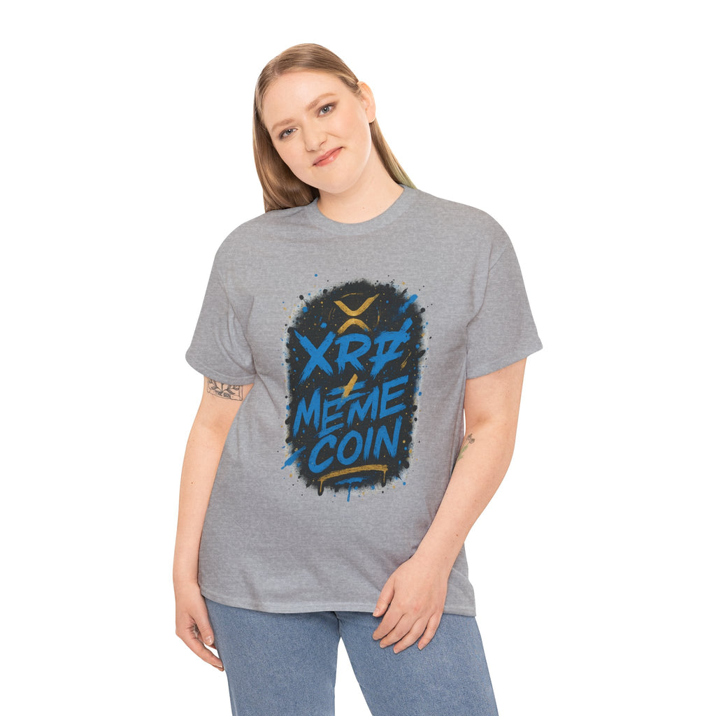 XRP Meme Coin Graphic Tee — Crypto Streetwear T-Shirt