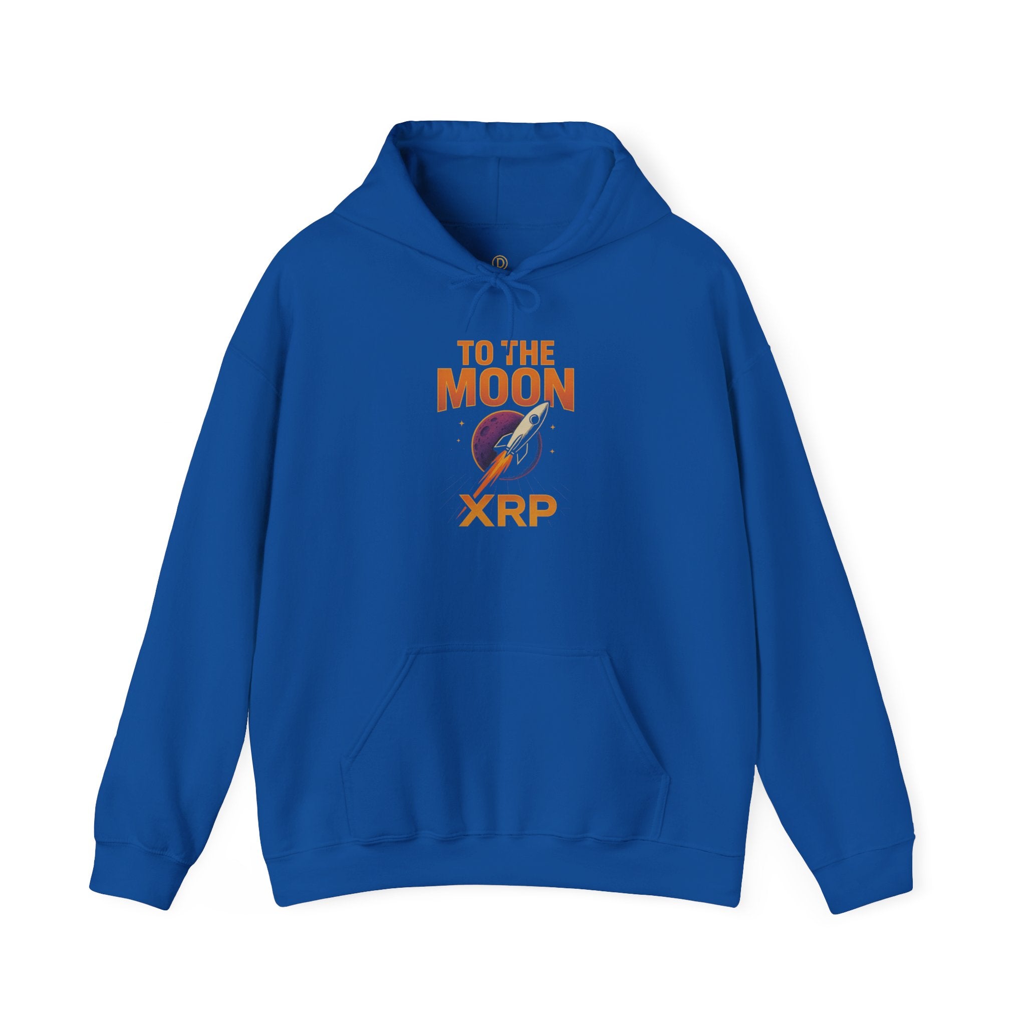 XRP To The Moon Hoodie — Crypto Investor Graphic Sweatshirt
