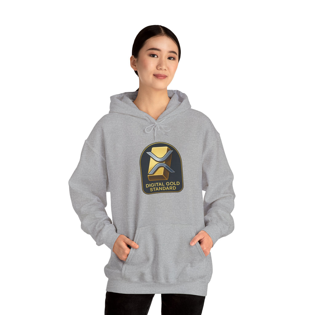Hoodie — Digital Gold Standard Crypto Logo Pullover