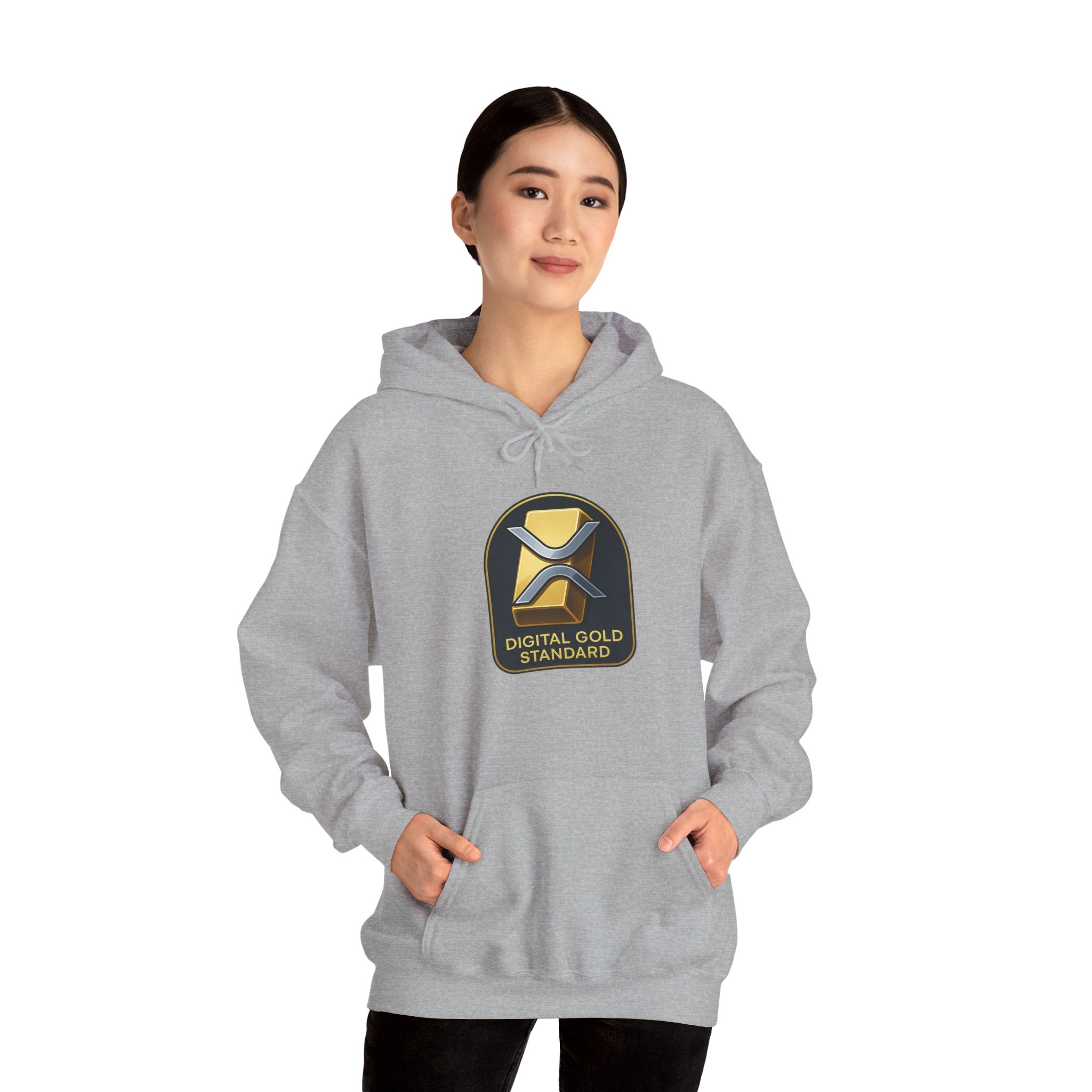 Hoodie — Digital Gold Standard Crypto Logo Pullover