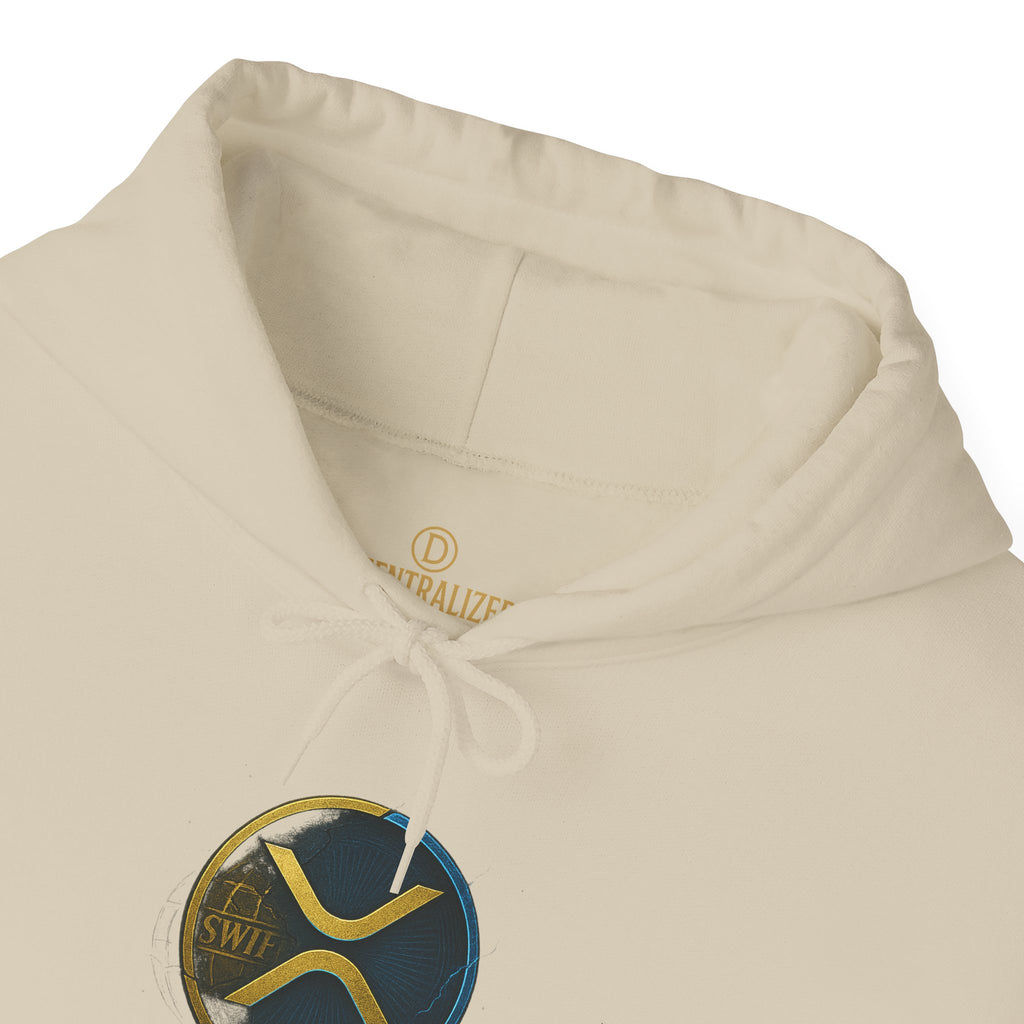Crypto Logo Hoodie — "Replaces Swift" Ripples Design